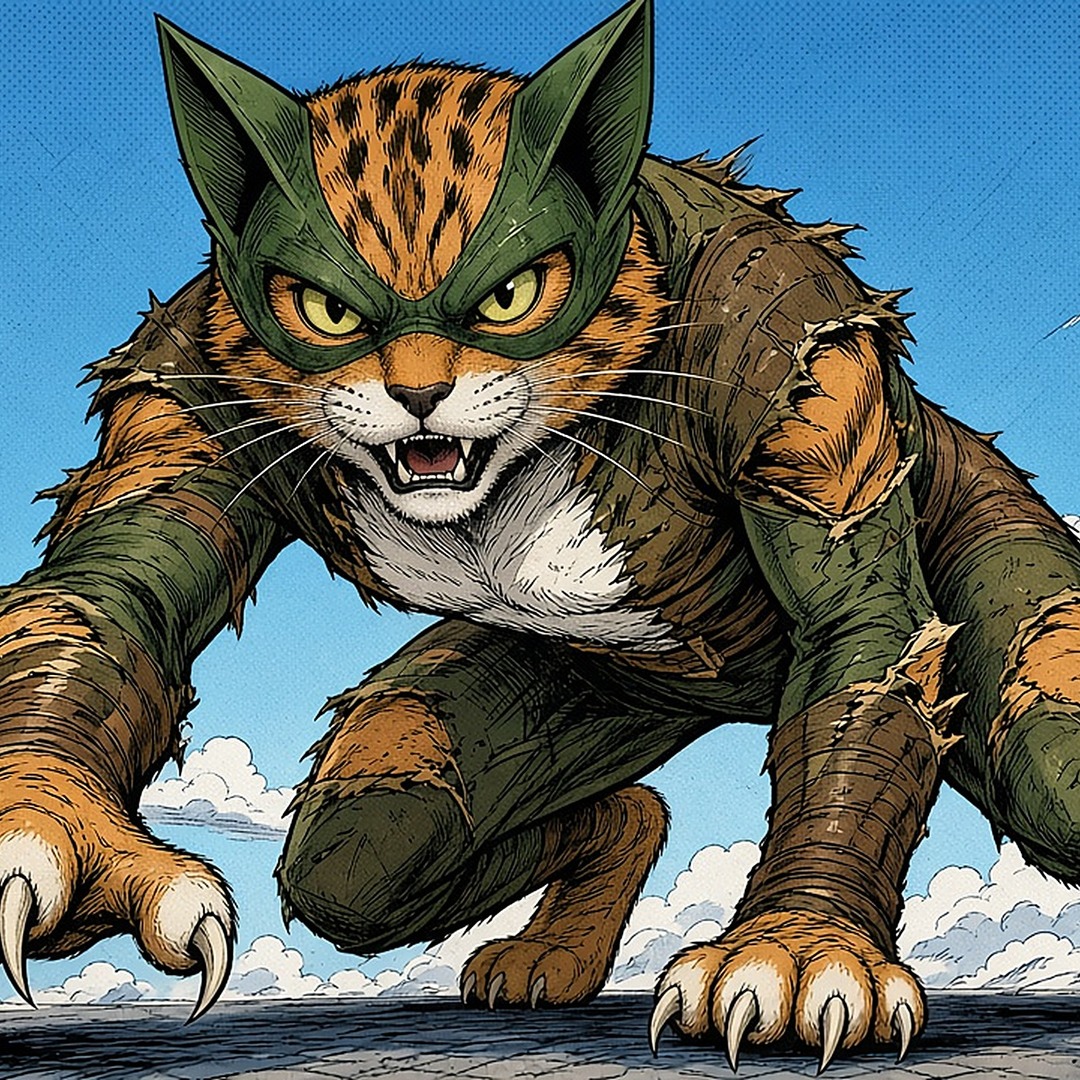 Rocky as Clawverine